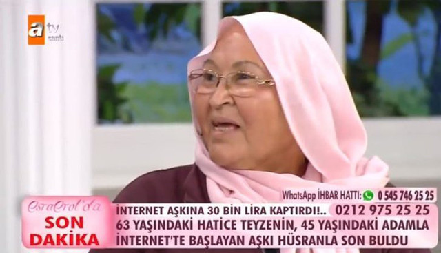 Esra Erol'da şoke eden olay! 63 yaşındaki Hatice Kılıç 45 yaşındaki adama aşık oldu - Resim: 1
