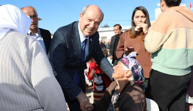 KKTC Başbakanı Ersin Tatar: Türkiye burada olmasa başımıza gelecekler belli - Resim: 1