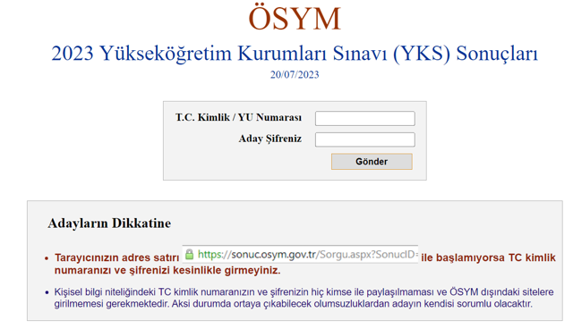 YKS sonuçları açıklandı! 2023 YKS tercih işlemleri için tarih belli oldu - Resim: 0