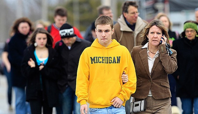 Lisede silahlı saldırı - Resim: 1