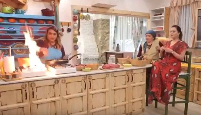 Sette yangın paniği! Ezgi Sertel koşarak kaçtı - Resim: 2