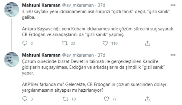 Demirtaş'ın avukatından olay iddialar! "Ankara Başsavcılığı Erdoğan'ı gizli sanık yapmış" - Resim: 1