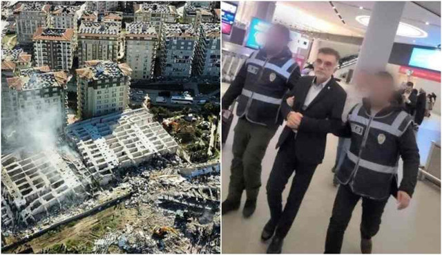 Yaptığı 6 bloklu sitenin 4 bloğu yıkıldı sadece 3 kişi kurtuldu! İstanbul'da gözaltına alındı - Resim: 0