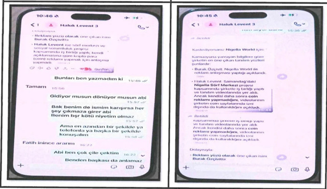 Haluk Levent’in yeni WhatsApp yazışmaları ortaya çıktı! - Resim: 1