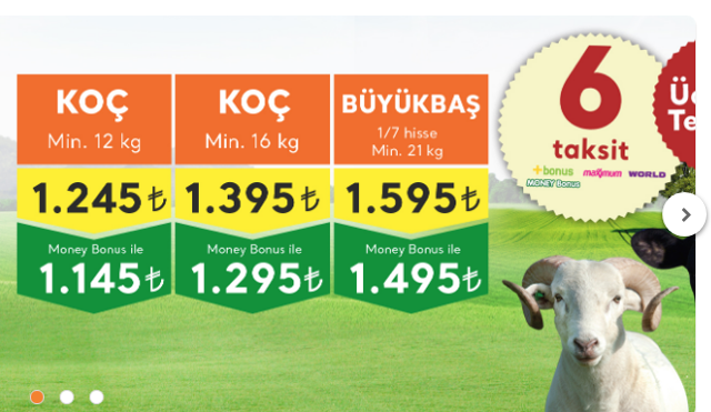 Kurbanlık fiyatları 2019 Migros, A101, Carrefoursa kaç para büyükbaş fiyat listesi - Resim: 1
