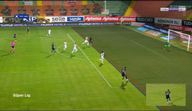 Alanyaspor Fenerbahçe maçında kural hatası var mı? Bakın kural ne diyor - Resim: 0