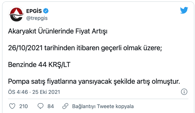 Benzinin litresine 44 kuruş zam geldi! Bu geceden itibaren geçerli.. - Resim: 0