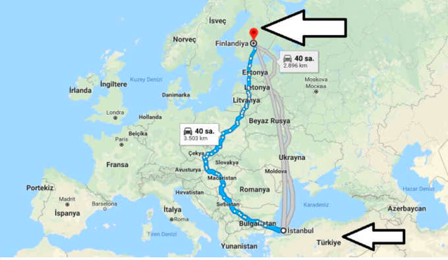 Finlandiya nerede haritadaki yeri ve nüfusu Finlandiya başkenti neresi - Resim: 0