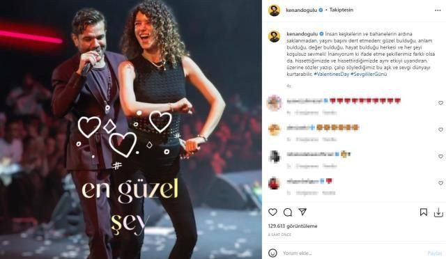 Ünlülerin 14 Şubat Sevgililer Günü paylaşımları... Aşka geldiler destan yazdılar... - Resim: 4