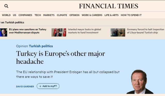 AB Zirvesi öncesi Financial Times'tan küstah 'Türkiye' yorumu: AB’nin diğer başağrısı - Resim: 0