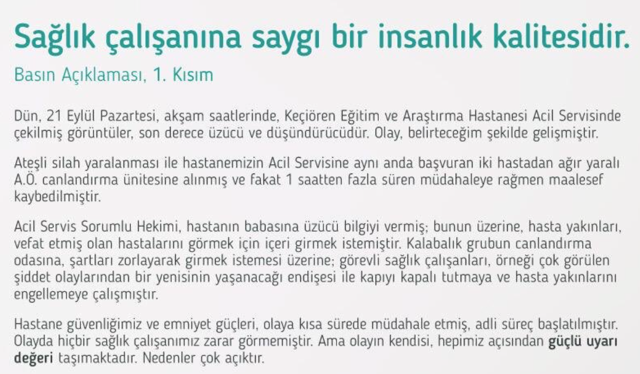Ankara'da sağlık çalışanları linçten zor kurtuldu! Tepki yağdı tahkikat başlatıldı - Resim: 0