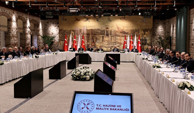 Bakan Nureddin Nebati yeni modeli anlatmak için buluştu - Resim: 0