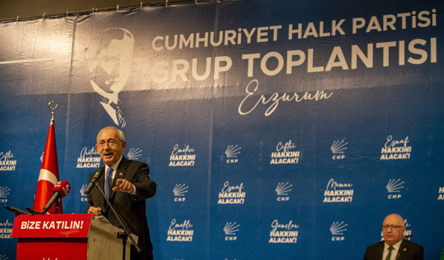 Kemal Kılıçdaroğlu grup toplantısını 'Geliyor gelmekte olan' diye bitirdi Yemezler efendim görüşmem - Resim: 1