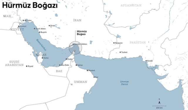 Hürmüz Boğazı'nda petrol sevkiyatı sert düştü! Yüzlerce tanker Boğaz'ın iki yakasında birikti - Resim: 0