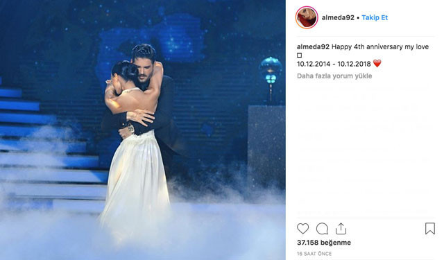 Survivor Almeda aşka geldi 4. yılda romantik paylaşım - Resim: 2