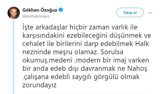 Gökhan Özoğuz'dan havalimanındaki o kadına tepki! - Resim: 3