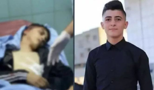 İşgalci İsrail güçleri 17 yaşındaki Filistinli müslüman genci öldürdü - Resim: 0