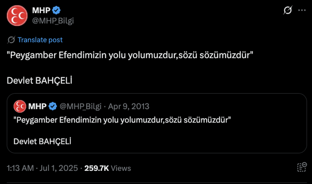 MHP, Leman dergisindeki karikatüre Bahçeli'nin sözüyle tepki gösterdi - Resim: 0