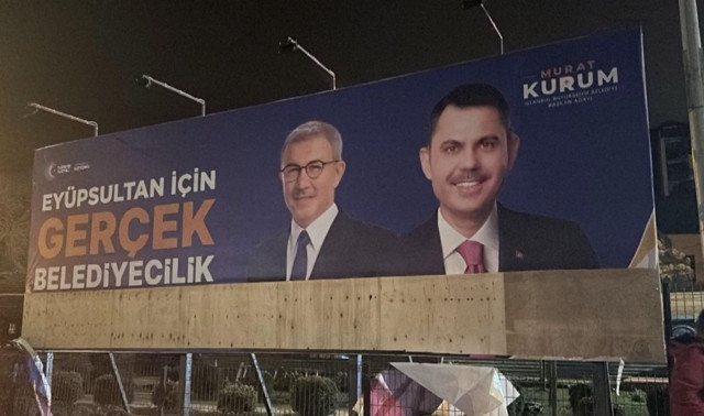 Afişler teker teker toplandı! Murat Kurum, İBB yönetimine tepki gösterdi - Resim: 0