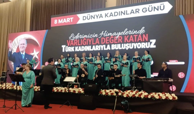 MHP Küçükçekmece '100. Yıl Kadın Korosu', üçüncü konserini Ankara'da verdi - Resim: 0