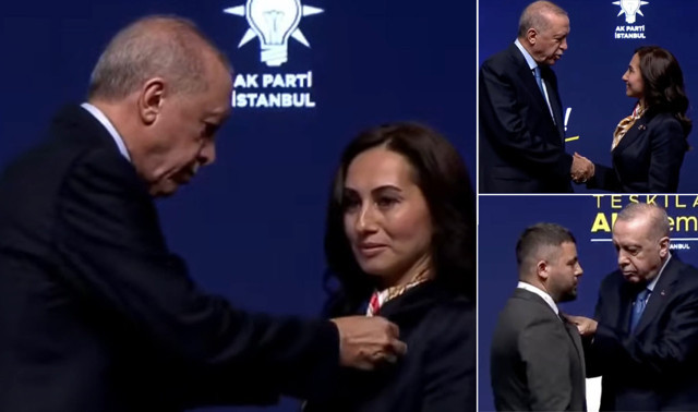 Özlem Vural Gürzel AK Parti'ye katıldı! Rozetini Cumhurbaşkanı Erdoğan taktı - Resim: 0