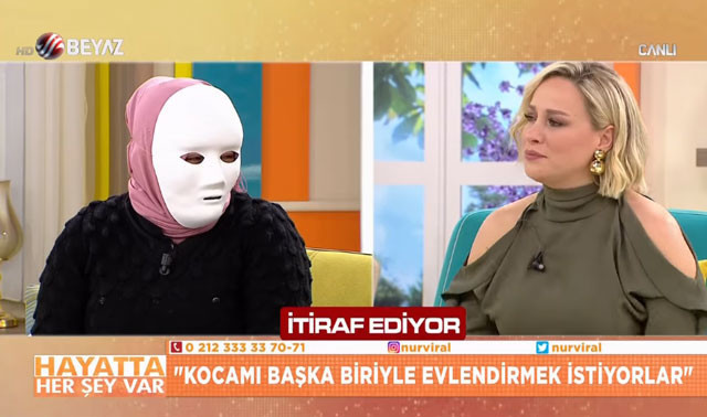 Beyaz TV'de kan donduran itiraf! Maskeyle canlı yayına çıktı - Resim: 2