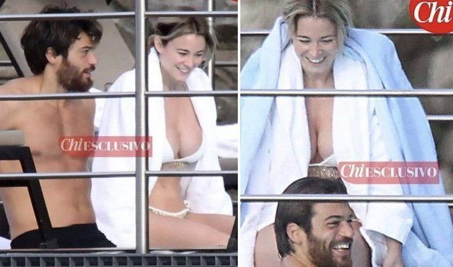 Can Yaman'ın sevgilisi Diletta Leotta eski sevgilisiyle dudak dudağaydı! Barıştılar - Resim: 4