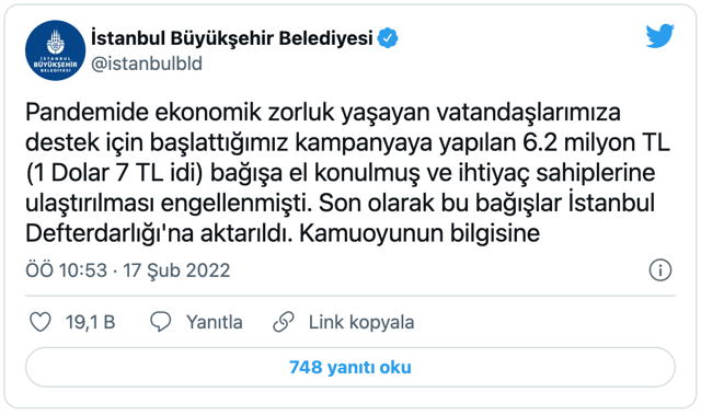 İBB'nin izinsiz topladığı 6.2 milyon liralık bağışa el konuldu! İmamoğlu 'beddua edecekler' dedi - Resim: 0