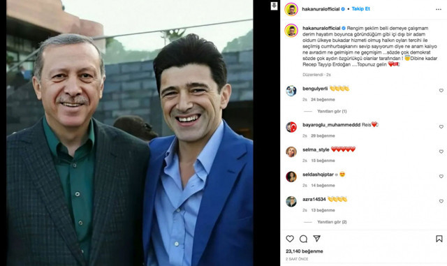 Hakan Ural tepkilere patladı: Dibine kadar Recep Tayyip Erdoğan Topunuz gelin - Resim: 0