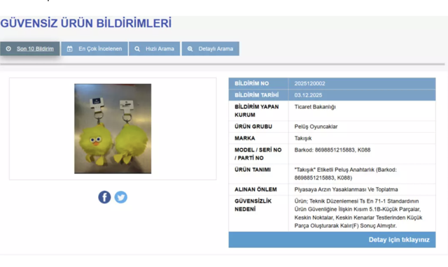 Çocuğunuzun odasında varsa hemen atın! Bakanlık düğmeye bastı, toplatılıyor - Resim: 0