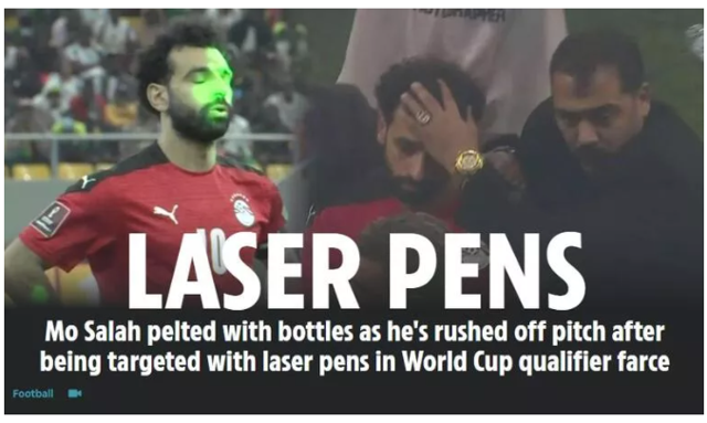 Dünya bunu konuşuyor; Mohamed Salah lazerle kör edildi - Resim: 3