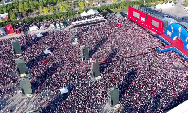 CHP'nin Maltepe'deki 'Milletin Sesi' mitingi! Kılıçdaroğlu: Umutsuzluğa kapılmayın, haramilerin saltanatı yıkılıyor - Resim: 1