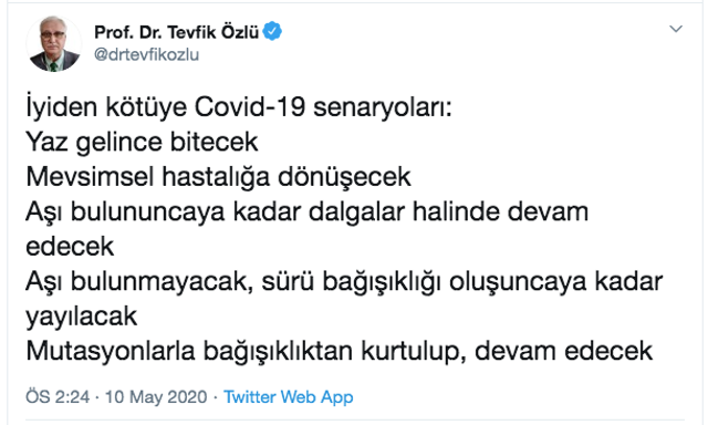 Bilim Kurulu Üyesi Prof. Dr. Özlü uyardı! Pazartesi ve Cuma alışverişe çıkmayın! - Resim: 0