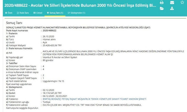 İBB'yi büyük zarara uğratan skandal ihale ortaya çıktı - Resim: 1