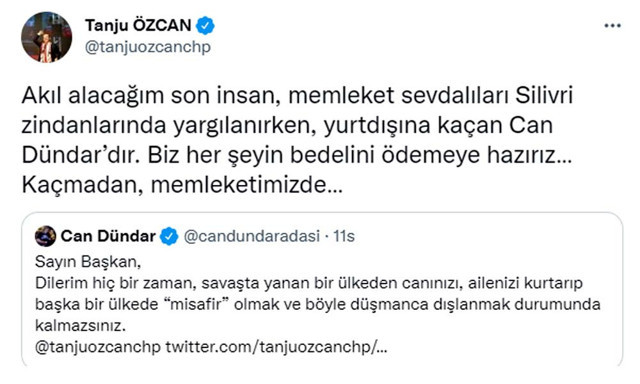 Mültecilere '10 kat zam' skandalı! CHP'li Tanju Özcan ile Can Dündar birbirine girdi - Resim: 1