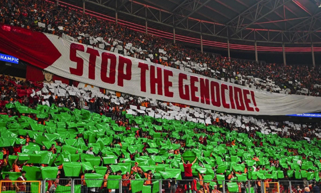 Galatasaray'a UEFA'dan ceza şoku! Maç öncesi Filistin soykırımına tepki göstermişlerdi - Resim: 0