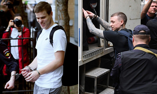 Rus milli futbolcular Kokorin ve Mamaev'e şartlı tahliye kararı... - Resim: 0