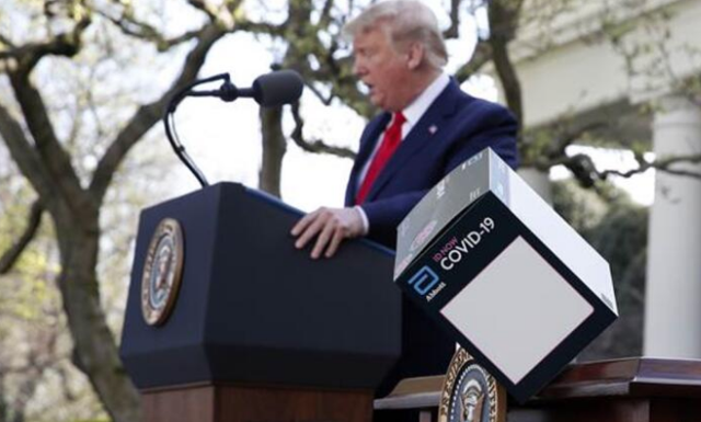 ABD Başkanı Trump cihazı tanıttı! Koronavirüse karşı 120 bin maskeyi dezenfekte ediyor - Resim: 1