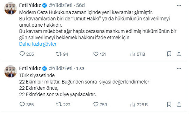 Devlet Bahçeli'nin 'Öcalan' sözleri! MHP'li Feti Yıldız'dan "Umut Hakkı" açıklaması - Resim: 0