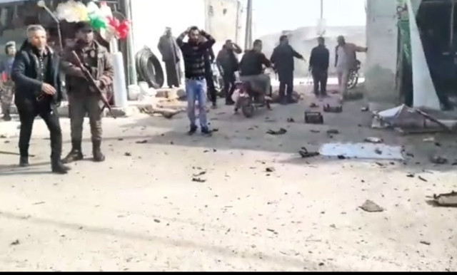 Suriye Çobanbey’de bomba yüklü araçla terör saldırısı: 1 ölü, 12 yaralı - Resim: 2
