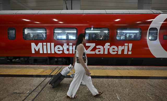 15 Temmuz Demokrasi ve Milli Birlik Treni Ankara'dan yola çıktı - Resim: 0