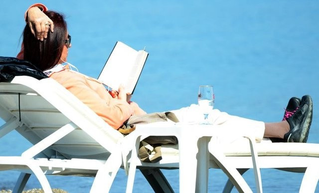 Bodrum'da güneşi gören sahile koştu - Resim: 4