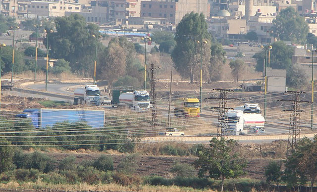 Suriye'ye gelen ABD konvoyu, gündüz görüntülendi - Resim: 0
