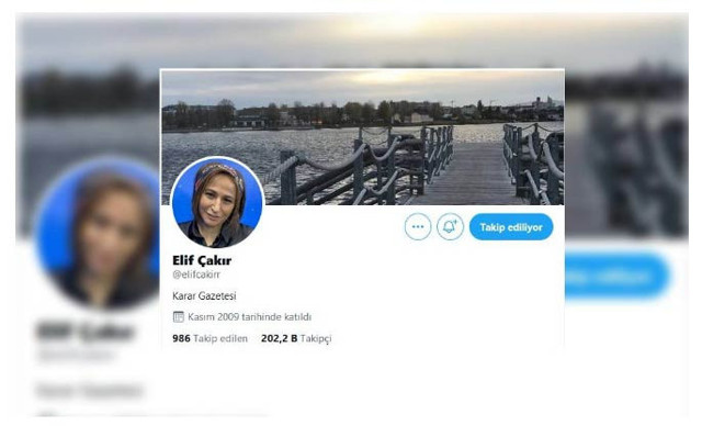 Karar gazetesi yazarı Elif Çakır başörtüsünü çıkardı - Resim: 1