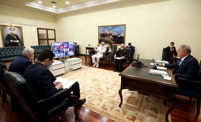 Bakan Akar, NATO Savunma Bakanları Toplantısı'na katıldı - Resim: 1