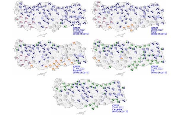Meteoroloji'den saatlik uyarı! İstanbul Valisi Ali Yerlikaya kuvvetli kar yağışı beklenen saati açıkladı - Resim: 1