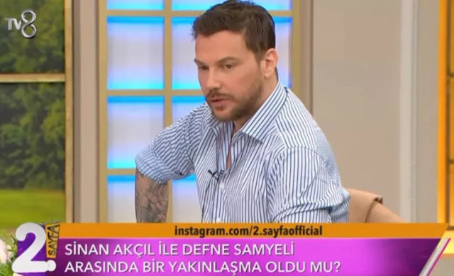 Aşk iddialarına canlı yayında cevap verdi: Sinan Akçıl'dan Defne Samyeli itirafı! - Resim: 3