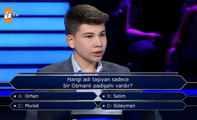 16 yaşındaki şirket sahibi yarışmacı kim milyoner olmak isterde 5. soruda elendi - Resim: 0