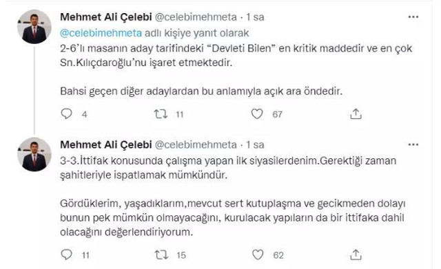 Mehmet Ali Çelebi kararını verdi! "Cumhur İttifakı daha net ve tutarlı" - Resim: 2