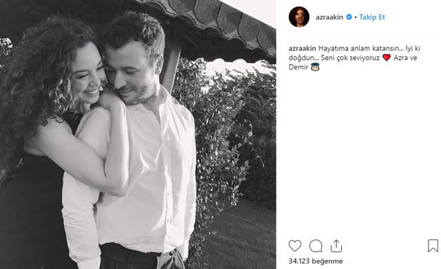 Kainat güzeli Azra Akın'dan aşk dolu paylaşım! - Resim: 2